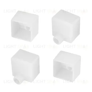 Заглушка Arlight WPH-FLEX-2020 WHITE с отверстием (Пластик) 062618