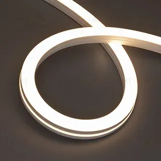 Светодиодная лента герметичная Arlight MOONLIGHT-PRO-SIDE-X320-20x20mm 48V White6000 (10 W/m, IP67, 30m, wire x2) (Вывод боковой) 061072