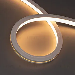 Светодиодная лента герметичная Arlight MOONLIGHT-PRO-TOP-X320-16x16mm 48V Warm3000 (10 W/m, IP67, 30m, wire x2) (Вывод боковой) 061068