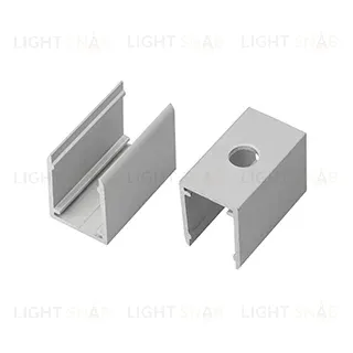 Держатель Arlight ARL HORIZON-3D-12x12mm-CLIP-set (Алюминий) 062288