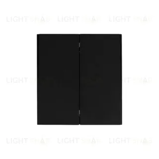 Выключатель STRONG 2 кл 10А с/у антрацит KRANZ KR-78-0706-5