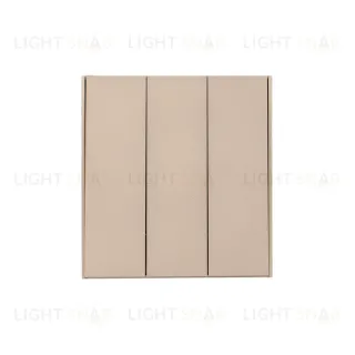 Выключатель STRONG 3 кл 10А с/у шелк KRANZ KR-78-0707-8