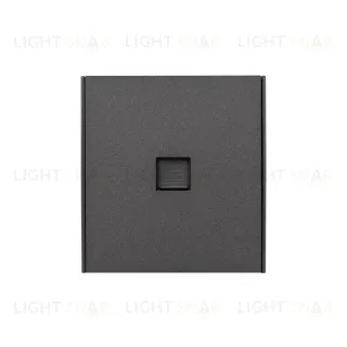 Розетка STRONG компьютерная RJ45 кат6 с/у графит KRANZ KR-78-0724-6