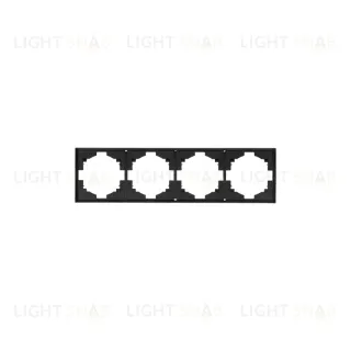 Рамка STRONG 4-постовая антрацит KRANZ KR-78-0754-5