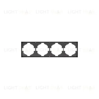 Рамка STRONG 4-постовая графит KRANZ KR-78-0754-6