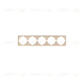 Рамка STRONG 5-постовая шелк KRANZ KR-78-0755-8