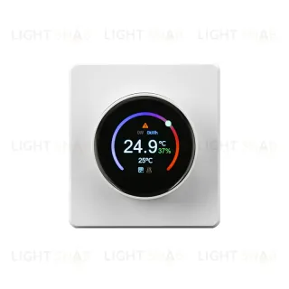 Терморегулятор ROUND Wi-Fi с/у перламутр KRANZ KR-78-0728-1