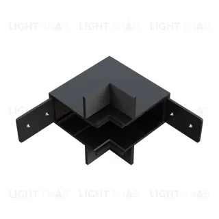 Угловое соединение встраиваемое для трека под ГКЛ 12,5 мм Lightstar Teta 505257