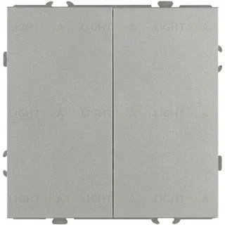 Переключатель Эра Galaxy 15-1106-03 двойной 10АХ-250В IP20 алюминий Б0070696