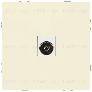 Розетка Эра Galaxy 15-3101-02 TV одиночная IP20 слоновая кость Б0070717