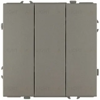 Выключатель Эра Galaxy 15-1107-07 тройной 10АХ-250В IP20 титан Б0070726