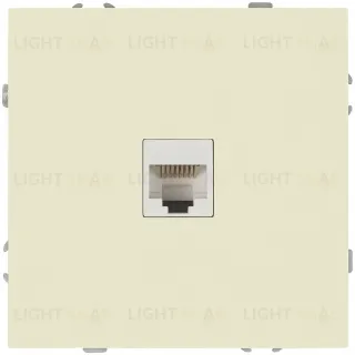 Розетка Эра Galaxy 15-3107-02 информационная RJ45 IP20 слоновая кость Б0070737