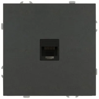Розетка Эра Galaxy 15-3107-06 информационная RJ45 IP20 графит Б0070745