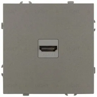 Розетка Эра Galaxy 15-3114-07 HDMI IP20 титан Б0070800