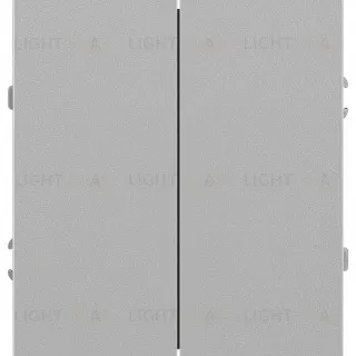 Переключатель Эра Arktik 16-1106-03 двойной 10АХ-250В алюминий Б0070366