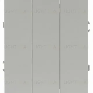 Выключатель Эра Arktik 16-1107-03 тройной 10АХ-250В алюминий Б0070376
