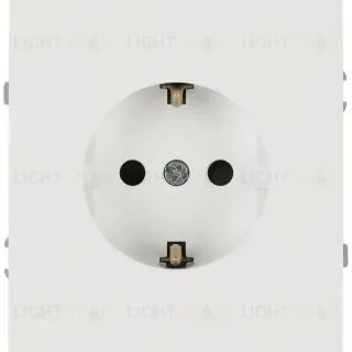 Розетка Эра Arktik 16-2102-08 с заземлением 2P+E Schuko со шторками 16А-250В белый матовый Б0070431