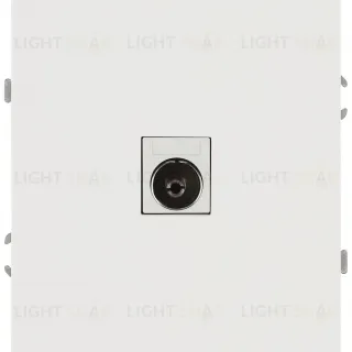 Розетка Эра Arktik 16-3101-08 TV одиночная белый матовый Б0070471