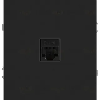 Розетка Эра Arktik 16-3107-05 информационная RJ45 антрацит Б0070478