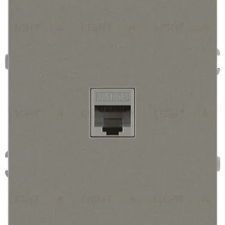 Розетка Эра Arktik 16-3107-07 информационная RJ45 титан Б0070480