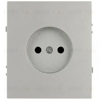 Розетка Эра Arktik 16-2106-03 без заземления 2P 16А-250В алюминий Б0071675