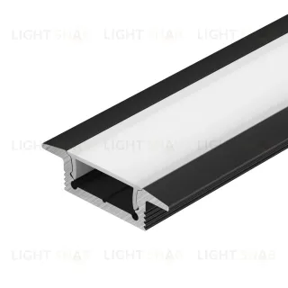 Профиль Arlight SL-SLIM-H7-F25-2000 BLACK (Алюминий) 061615