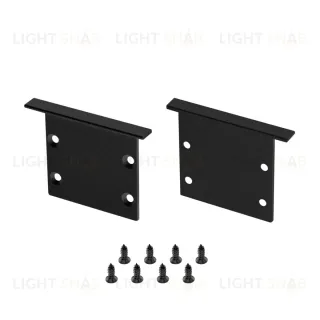 Заглушка Arlight LINIA45-F-TRAY BLACK глухая (Алюминий) 062202