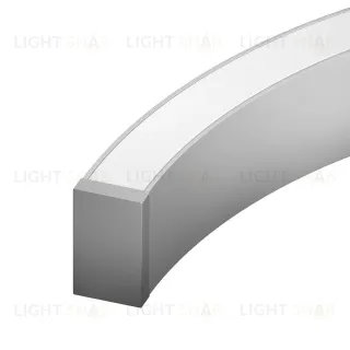 Профиль Arlight LINE-3560-BENT-SIDE-2000 ANOD (Алюминий) 062978