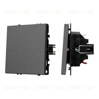 Выключатель 1 кл софт-тач серый базальт Arlight SWT-MK01-SFPL-GR (250V, 10A) 054245(1)