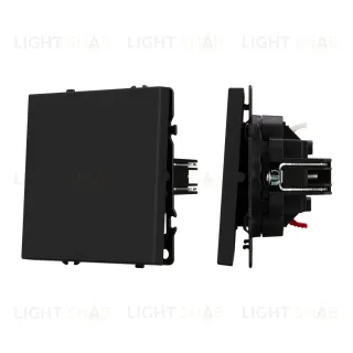Выключатель 1 кл софт-тач черный оникс Arlight SWT-MK01-SFPL-BK (250V, 10A) 054243(1)