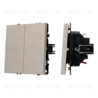 Механизм выключателя управления шторами Arlight SWT-NOBE-MKR2-SFPL-CA (230V, 10A) (Кашемир) 059434