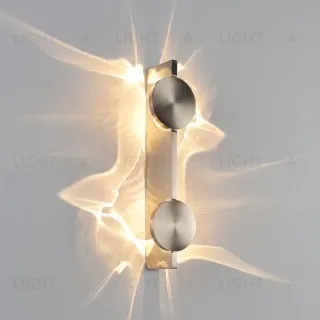 Настенный светильник Loft IT Flame 10452/2W Nickel