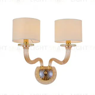 Бра Newport 8682/A gold polished amber М0071809