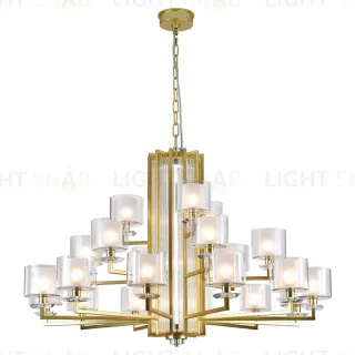Подвесная люстра Newport 4412+6+3/C mat.gold М0071516