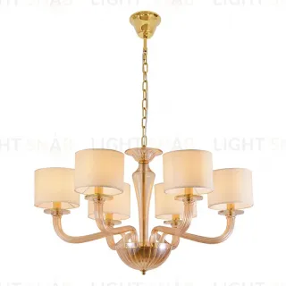 Подвесная люстра Newport 8686/C gold polished amber М0071803