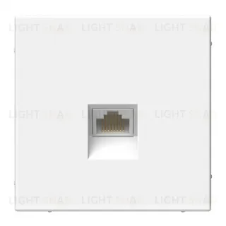 Розетка компьютерная RJ45, кат. 5е, механизм Systeme Electric ArtGallery Лотос GAL001383