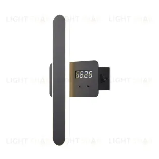 Настенный светильник с часами Freya Times FR6168WL-L11B