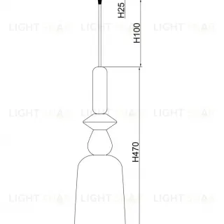 Подвесной светильник Freya Lova FR5148PL-01CG