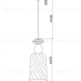 Подвесной светильник Freya Lova FR5148PL-01SG