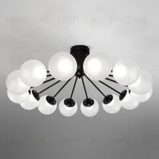 Потолочная люстра Eurosvet Vinter 201057 LED черный a072623