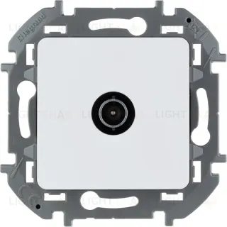 Розетка TV - «звезда» - 2 дБ - 0-2400 мГц. Legrand/Daccord INSPIRIA 673850