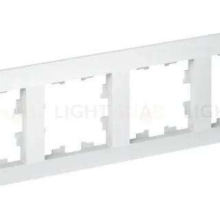 Рамка 4-ая Systeme Electric AtlasDesign Air Лотос/дымчатый белый ATN221304