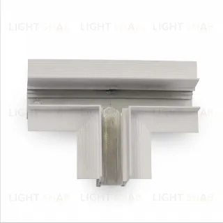 Т-образный коннектор для встраиваемого магнитного шинопровода AM Group MAGNET AM 402 LL-20С90° Т-образный WH