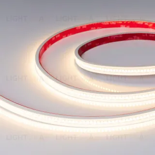 Светодиодная лента герметичная Arlight RTW-PS-A240-12mm 48V Warm3000-CX2 (23 W/m, IP67, 10m) (CRI>90) 063816