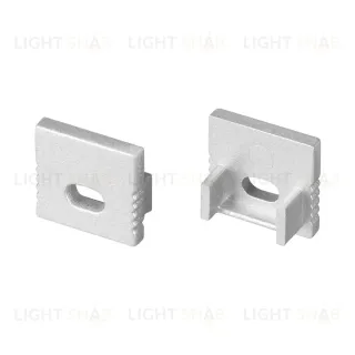 Заглушка Arlight FANTOM-W12 SILVER с отверстием (Пластик) 063072