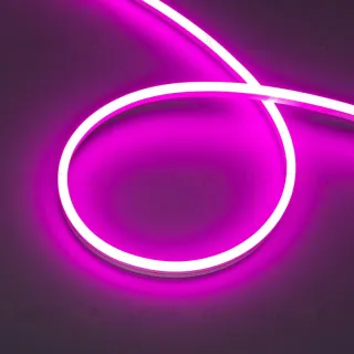 Светодиодная лента герметичная Arlight HALO-SIDE-A168-6x13mm 24V Pink (10 W/m, IP67, 2835, 5m) (Силикон) 061562