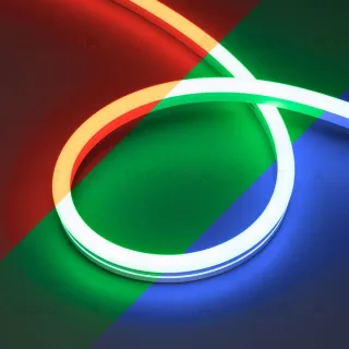 Светодиодная лента герметичная Arlight MOONLIGHT-PRO-SIDE-X360-12x24mm 24V RGB (12 W/m, IP68, 10m, wire x2) (Вывод прямой) 055328