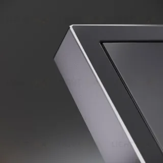 Клавиши для выключателя/переключателя двухклавишного S70 Metal (антрацит) Voltum VLSM000312